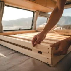 Jak zbudować łóżko w kamperze? Poradnik DIY na komfortowy sen