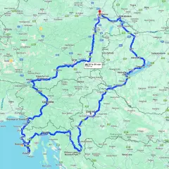 Trasa do Splitu: Austria czy Węgry? Porównanie i oszczędności