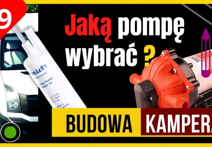 Kamper: Jaka pompa wody zapewni komfort jak w domu? Ekspert radzi