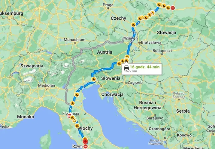 Trasa do Włoch samochodem: Koszty, winiety i porady eksperta