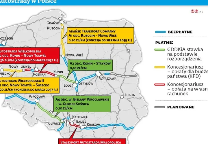 Autostrada A2: płatna czy darmowa? Sprawdź, gdzie zapłacisz!