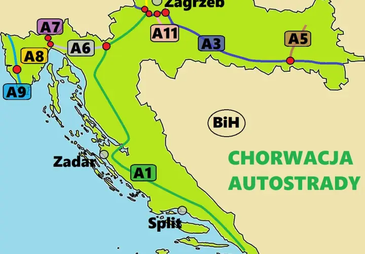 Ile kosztuje autostrada w Chorwacji? Cennik, ENC i zmiany 2027