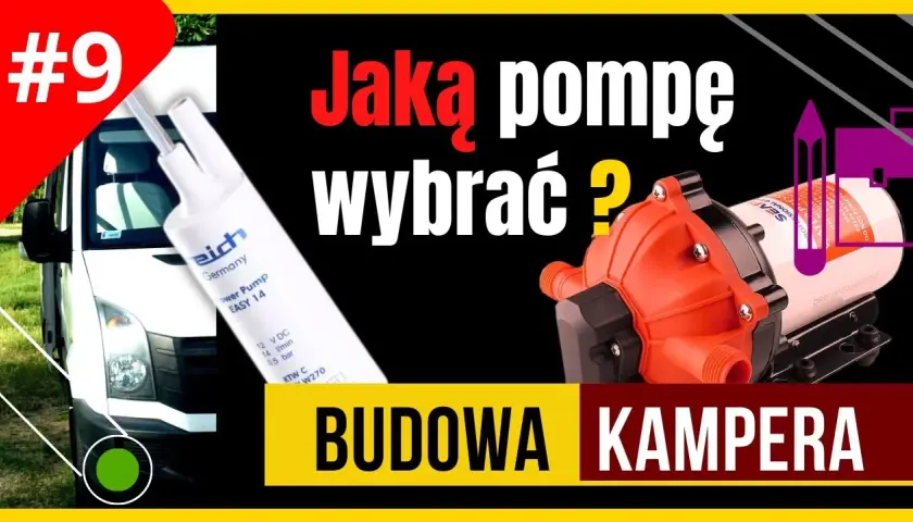 Kamper: Jaka pompa wody zapewni komfort jak w domu? Ekspert radzi