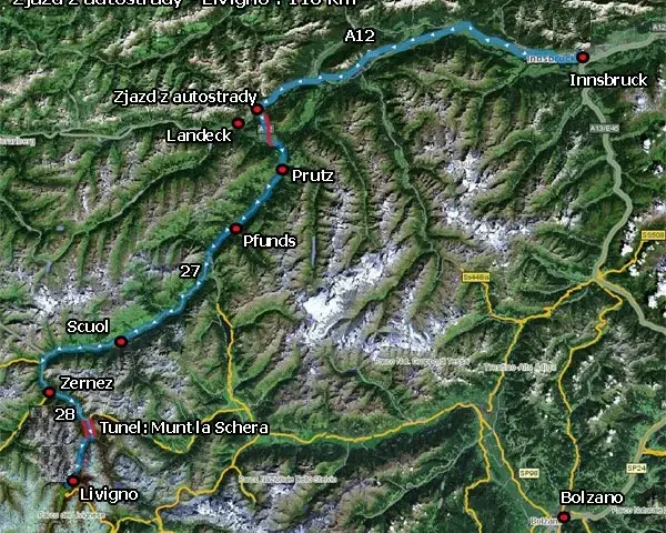 Optymalna trasa do Livigno: Jak dojechać tanio i bezpiecznie?