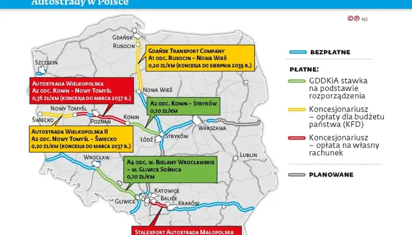 Autostrada A2: płatna czy darmowa? Sprawdź, gdzie zapłacisz!