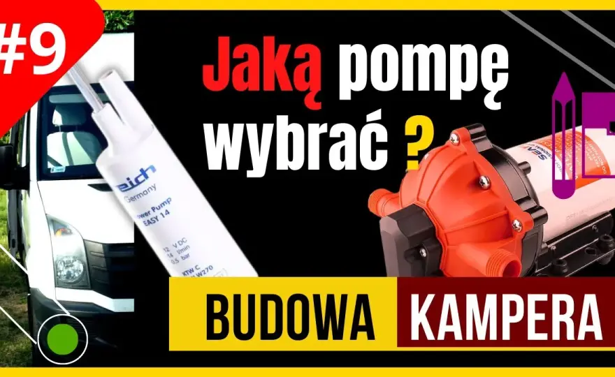 Kamper: Jaka pompa wody zapewni komfort jak w domu? Ekspert radzi