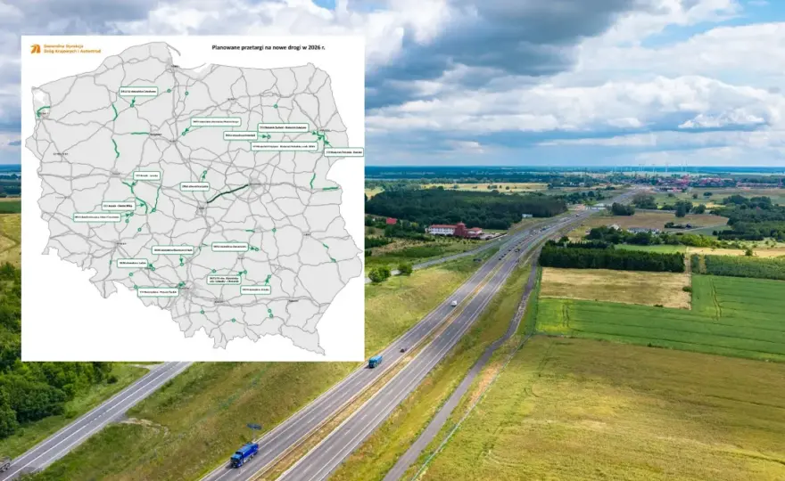 Autostrady w Polsce 2026: 1894,5 km i co dalej?