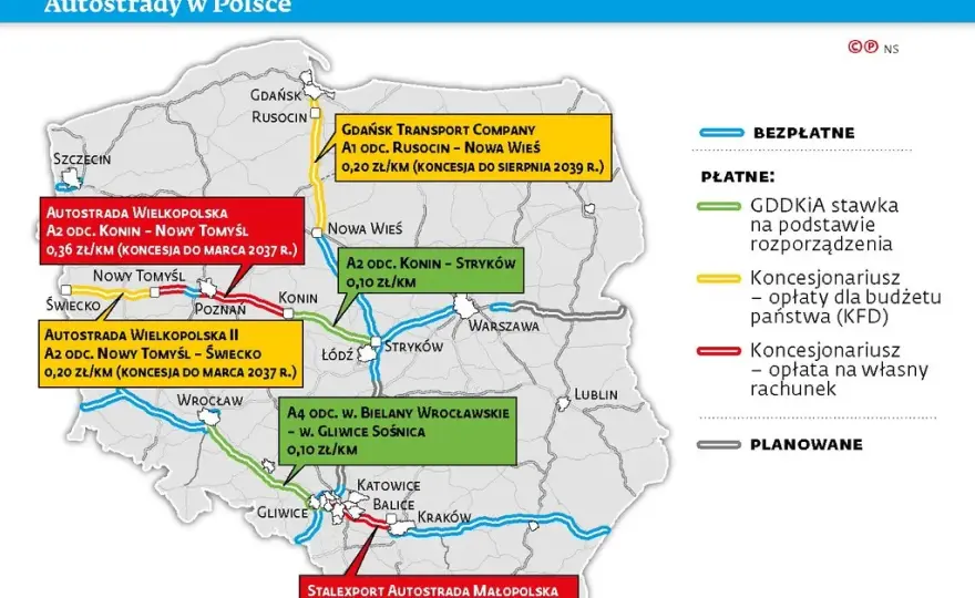 Autostrada A2: płatna czy darmowa? Sprawdź, gdzie zapłacisz!