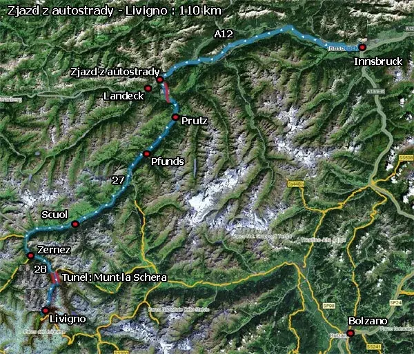 Optymalna trasa do Livigno: Jak dojechać tanio i bezpiecznie?