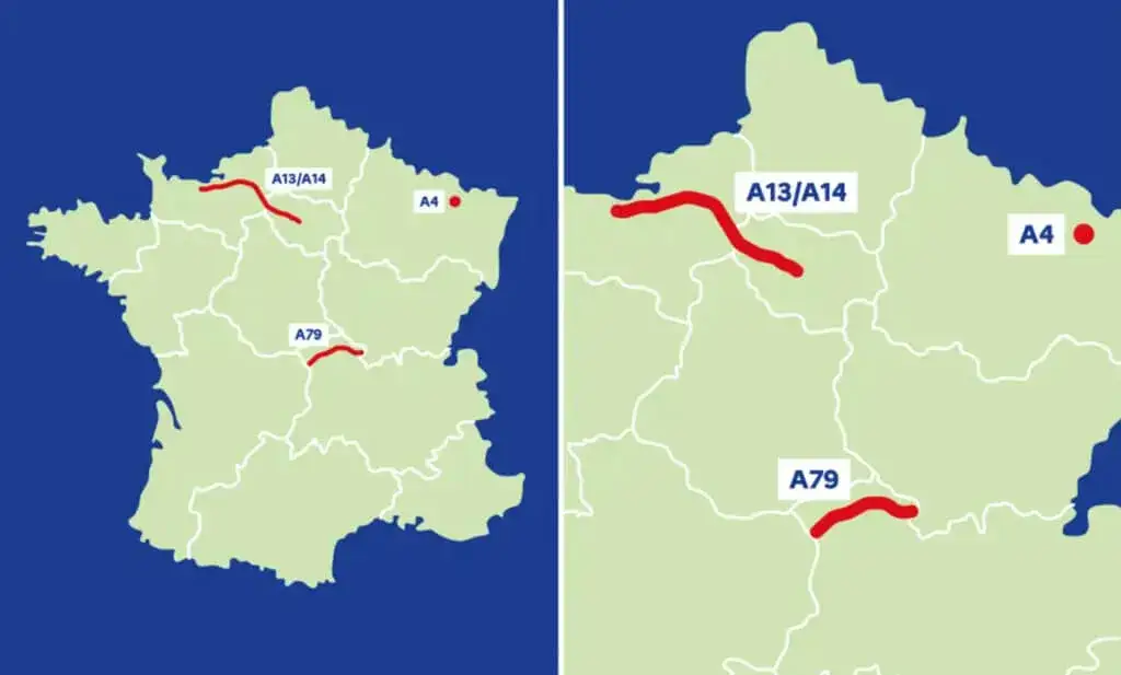 system free flow autostrada francja