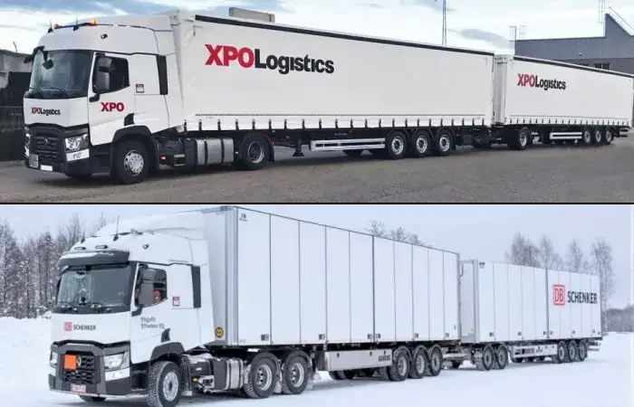 DMC zestaw ciężarowy 40 ton