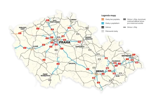 czeskie autostrady e-winieta system kontroli