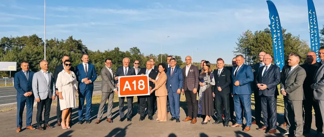 Autostrada A18 otwarcie nowego odcinka